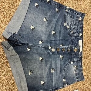 Mickey Denim Shorts